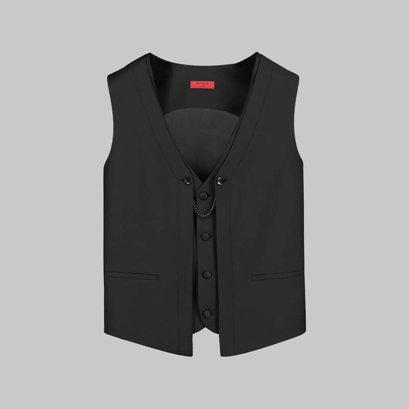 HAPPY BOB NIHGT YELEK PAPYONTAKIM SİYAH SMOKİN