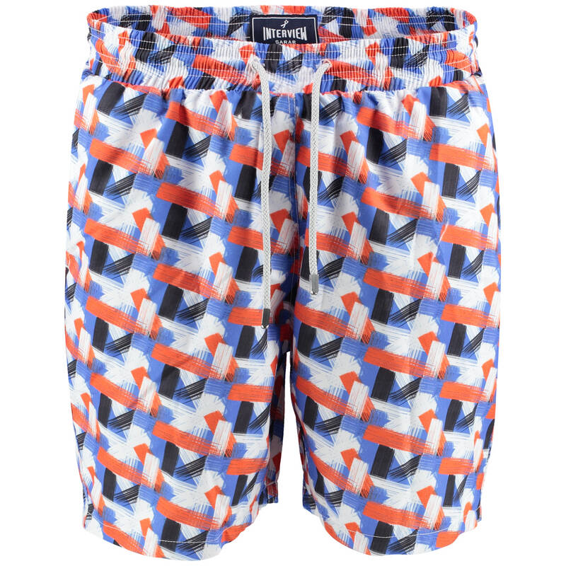 VILE DESENLİ MAVİ DENİZ ŞORTU