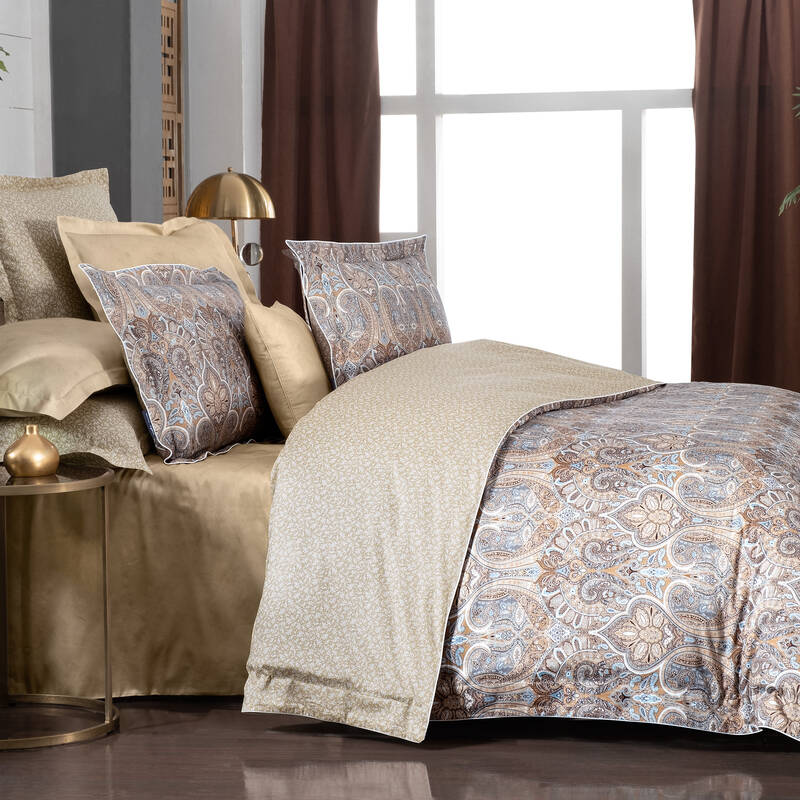 ISFAHAN SATEN TEK KİŞİLİK NEVRESİM TAKIMI