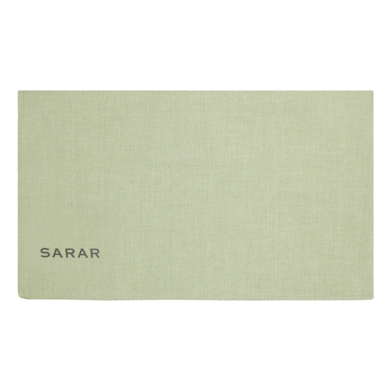 SİYAH PAMUK KETEN ŞAL