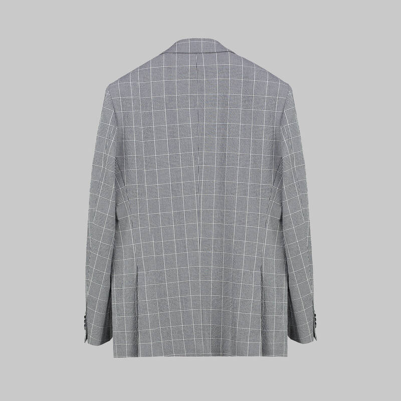 THITA THEO LACİVERT KARELİ TAKIM ELBİSE