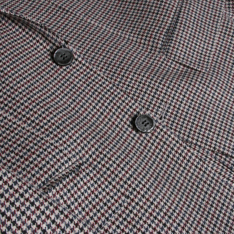 TENERESP DESENLİ AÇIK GRİ CEKET