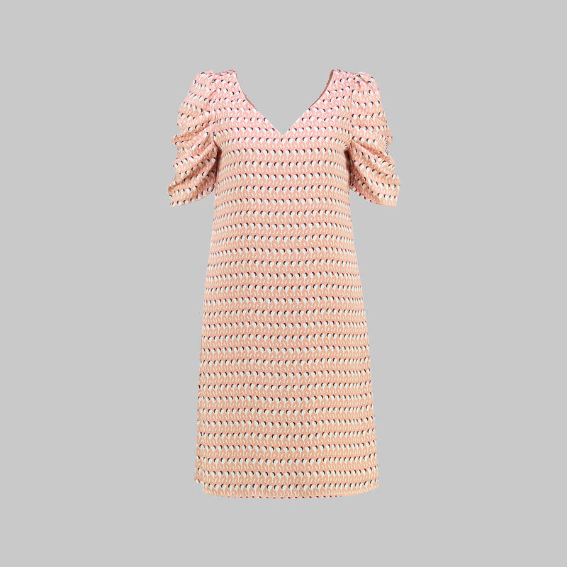 ALIN DESENLİ ELBİSE