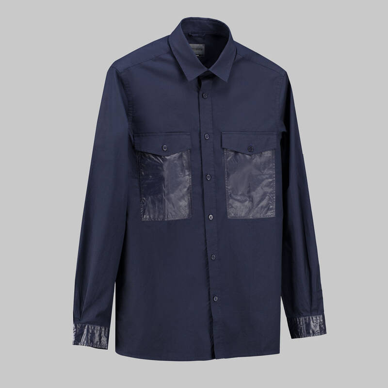 INTERVIEW LACİVERT GÖMLEK