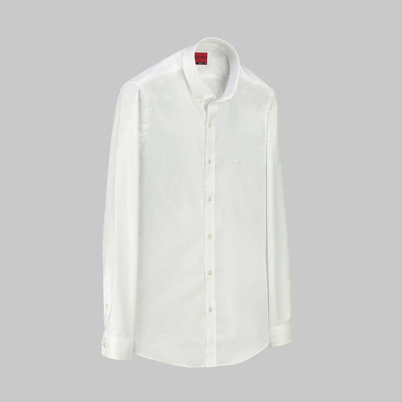 GOIAS SLİM FİT BEYAZ GÖMLEK