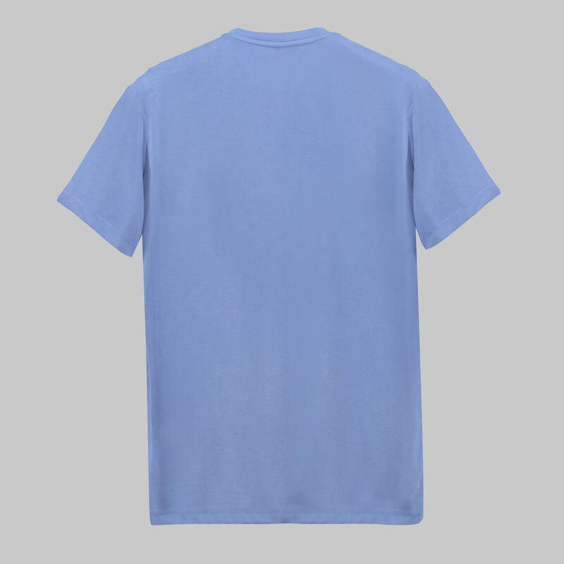 BASİC BİSİKLET YAKA SİYAH T-SHIRT