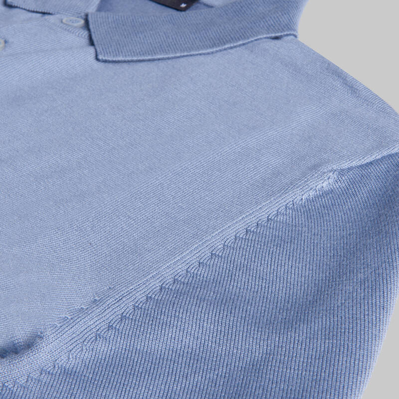 DÜĞMELİ POLO YAKA LACİVERT TRİKO