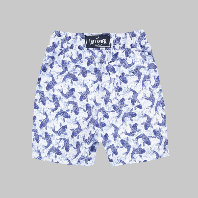 LACİVERT VILE DENİZ ŞORTU