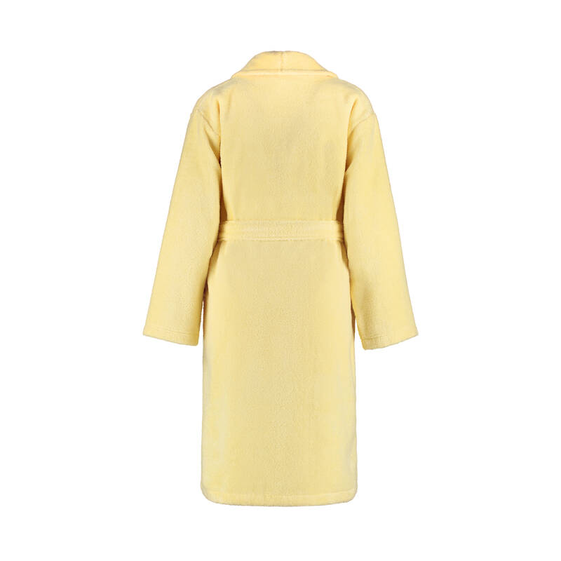 MICCO ŞAL YAKA UNISEX BORNOZ SARI