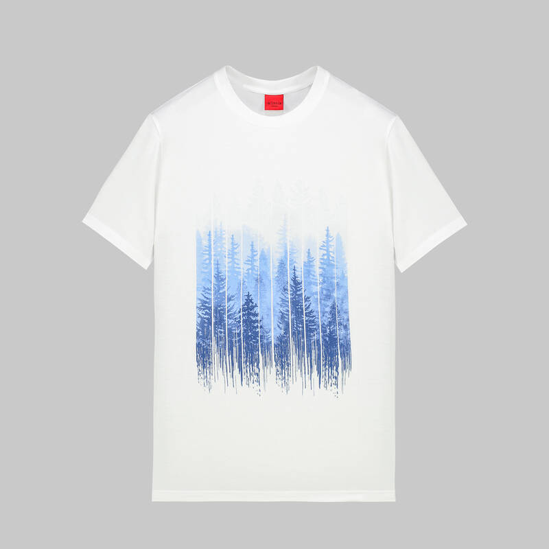 LACİVERT BİSİKLET YAKA TİŞÖRT