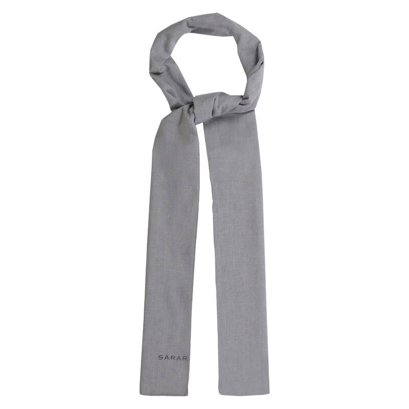 SİYAH PAMUK KETEN ŞAL