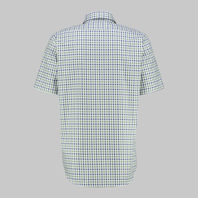 ELETA SELECTION KARELİ YEŞİL GÖMLEK