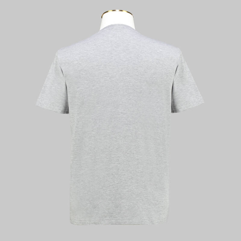 V YAKA GRİ TİŞÖRT