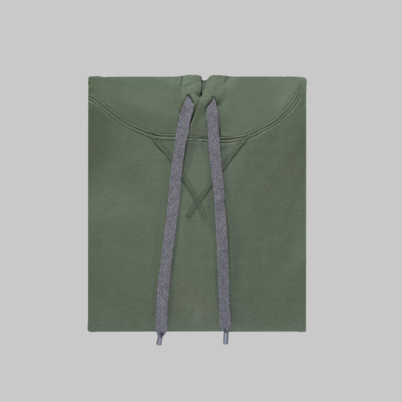 HAKİ KAPÜŞONLU SWEATSHIRT