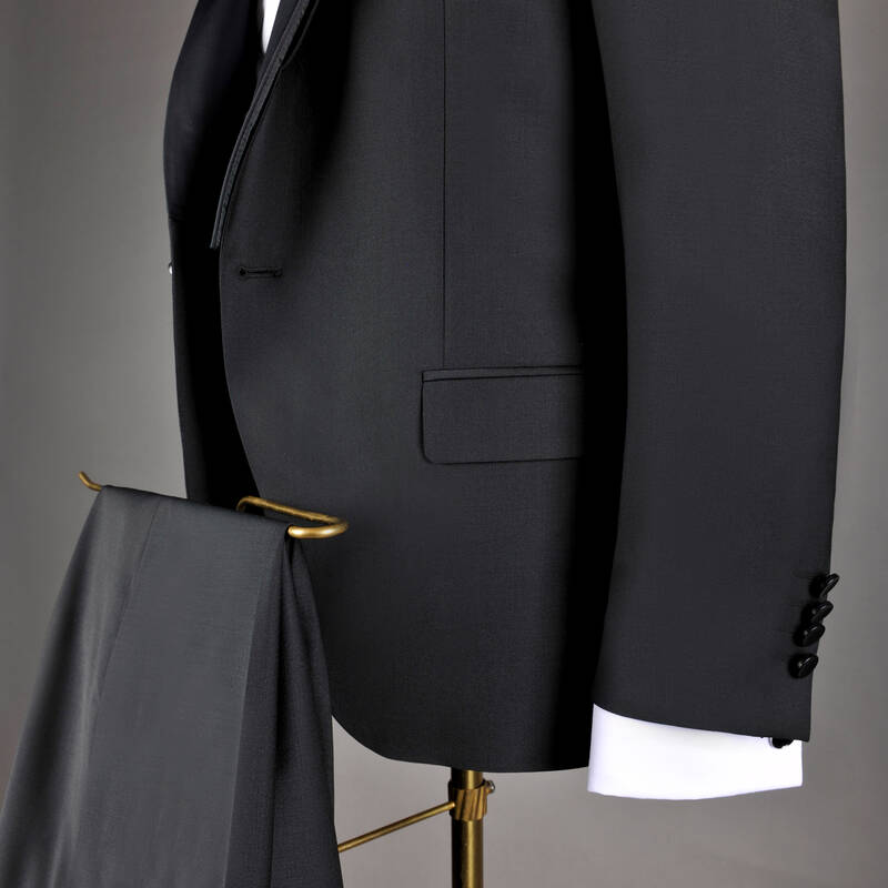 HAPPY CARLO SİYAH SMOKİN YELEK PAPYON TAKIM