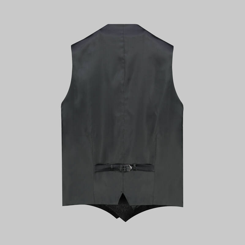 HAPPY CARLO YELEK PAPYON TAKIM SİYAH SMOKIN