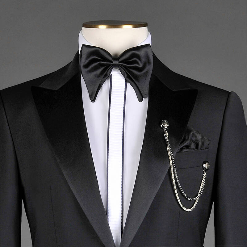 BERARDI SİYAH NOMOS SMOKİN TAKIM