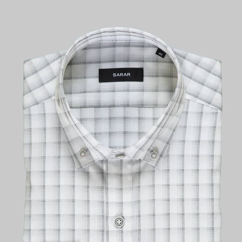 ELETA SELECTION KARELİ MAVİ GÖMLEK