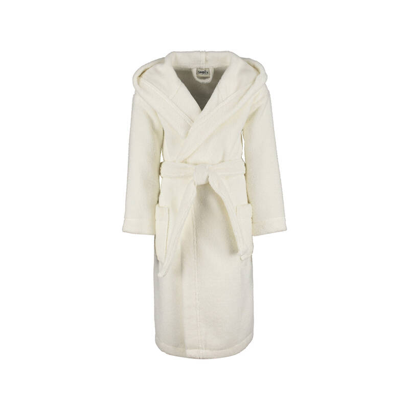 MICCO KAPUSONLU ÇOCUK BORNOZ SARI