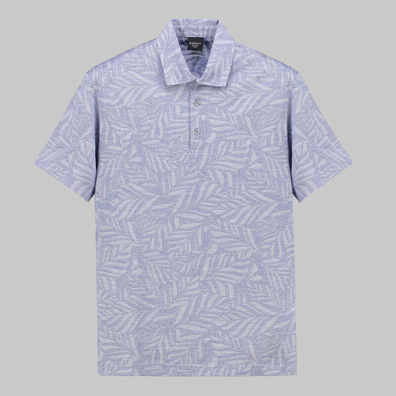 SARAR POLO YAKA MAVİ T-SHIRT