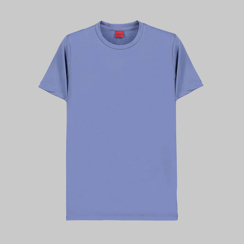 INTERVIEW BİSİKLET YAKA KISA SİYAH KOL T-SHIRT