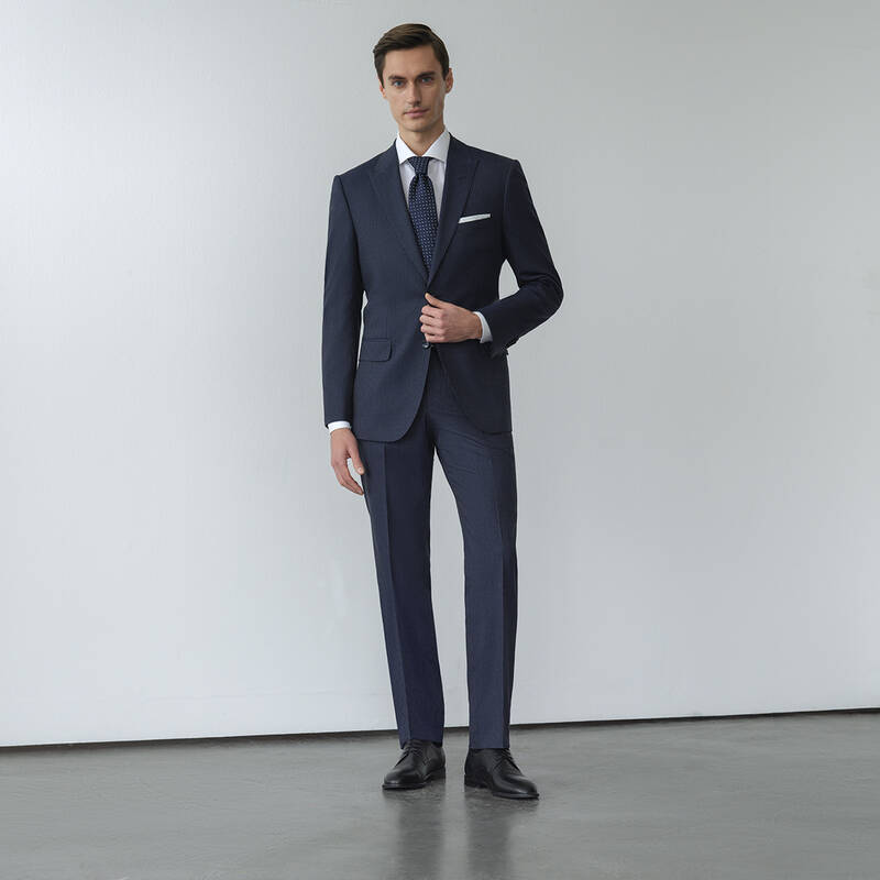 NAPOLEONE SAXON ÇİZGİLİ TAKIM