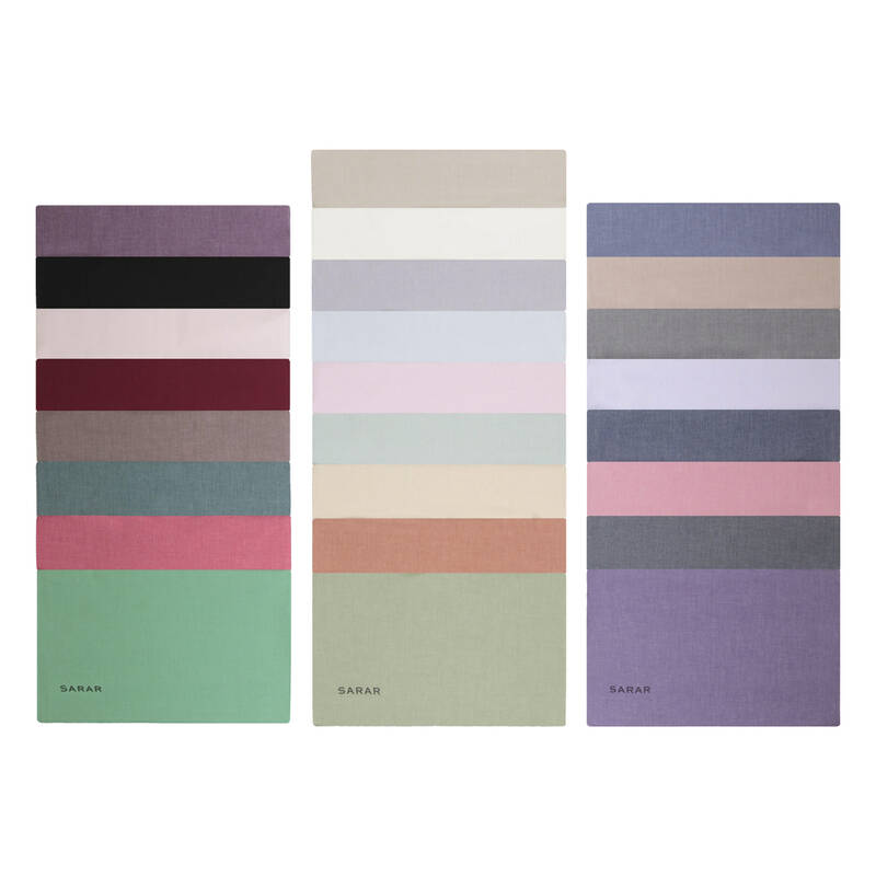 SİYAH PAMUK KETEN ŞAL