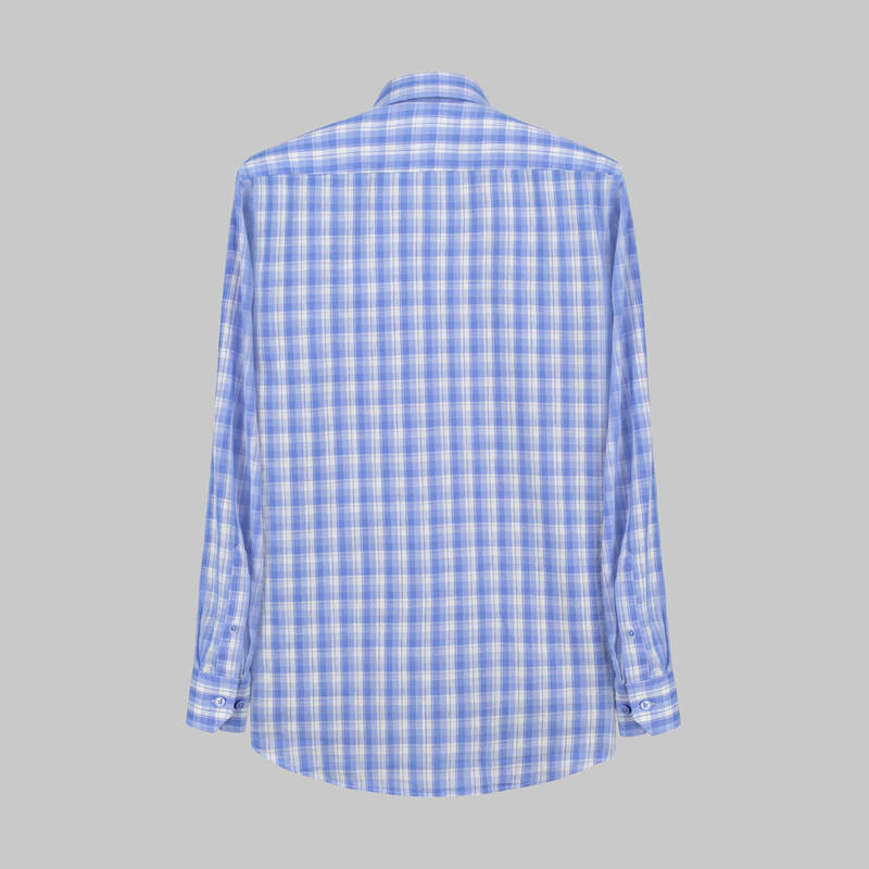 ELETA SELECTION UZUN KOL KOYU MAVİ GÖMLEK