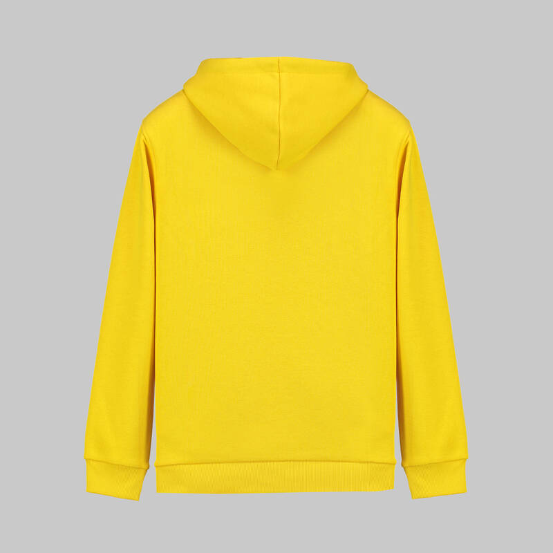KAPÜŞONLU SARI SWEATSHIRT
