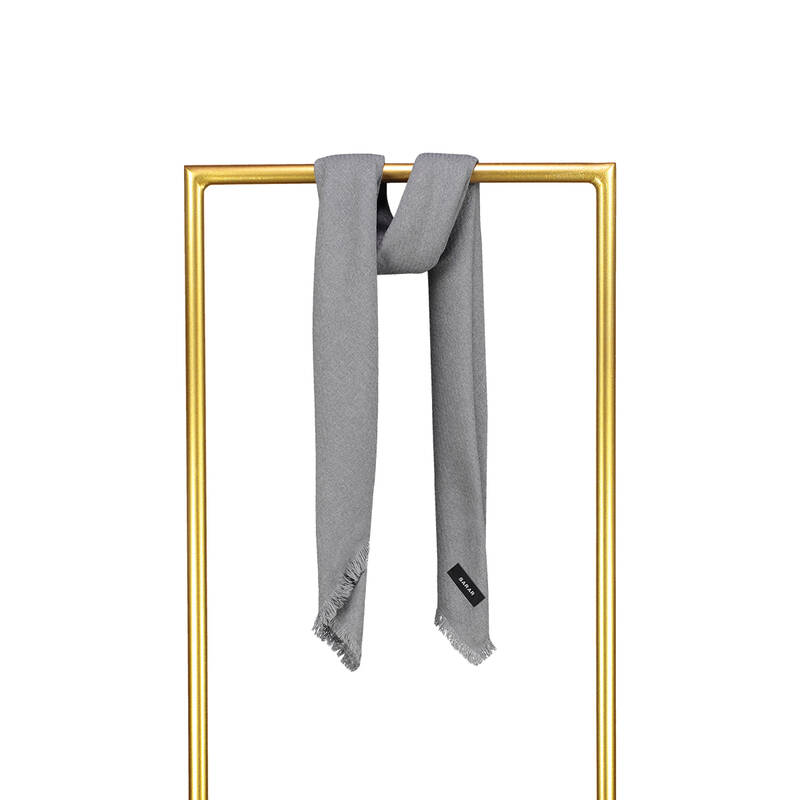 HİNT KAŞMİRİ SİYAH EŞARP