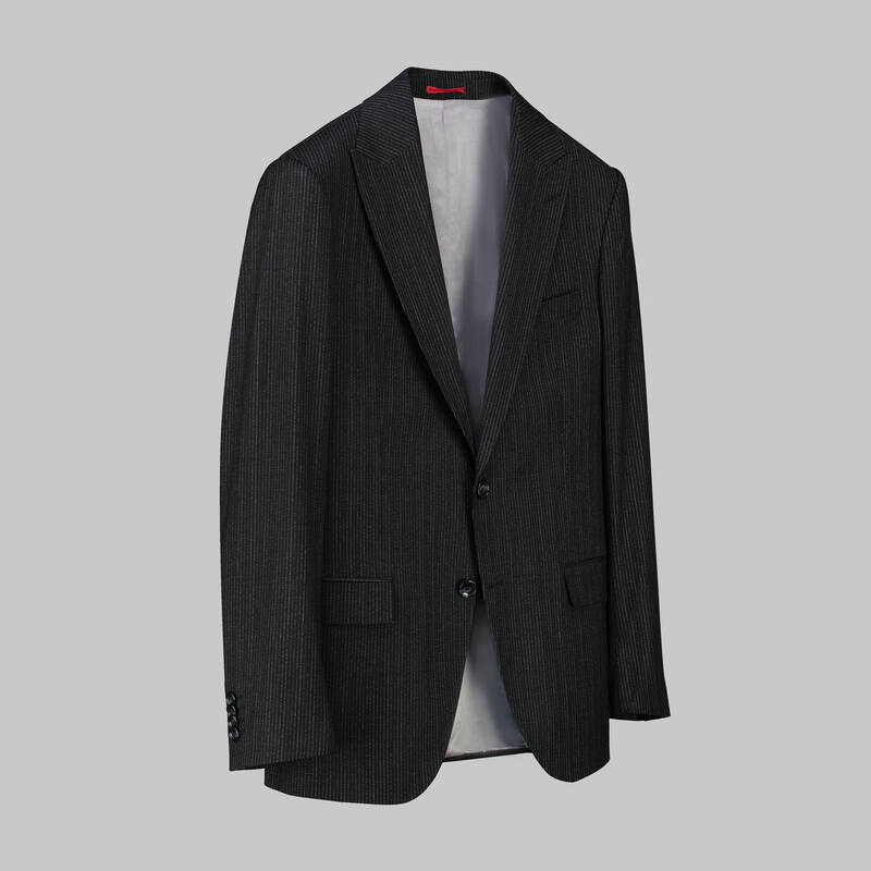 MERTENS RESTA ÇİZGİLİ KOYU LACİVERT TAKIM ELBİSE