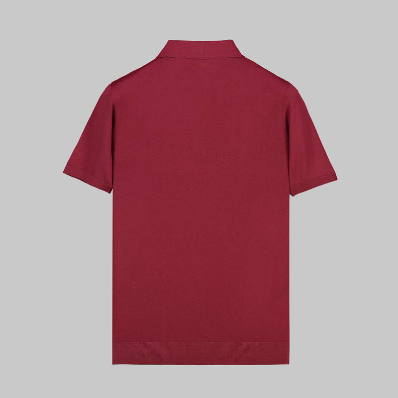 POLO YAKA KISA KOL SİYAH TRİKO