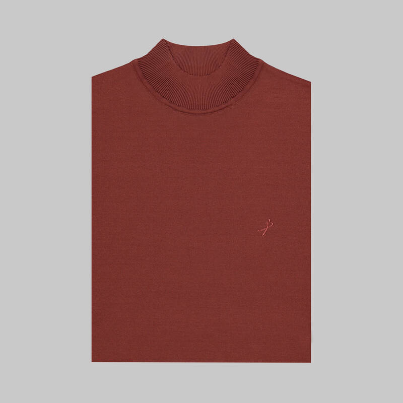 YARIM BALIKÇI YAKA SİYAH TRİKO