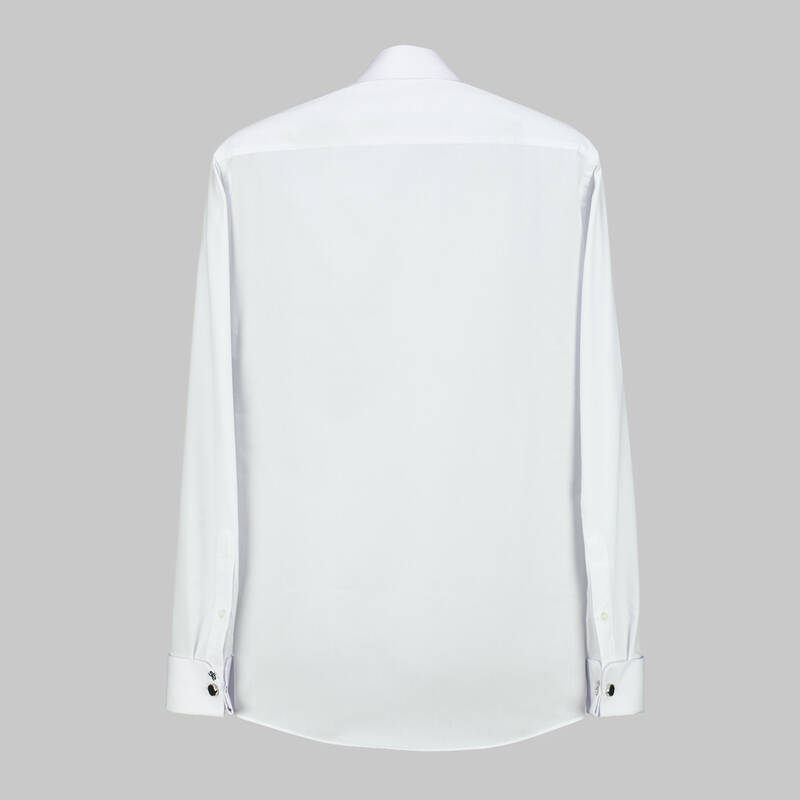 NOBILE BEYAZ SLIMEO SMOKİN GÖMLEK