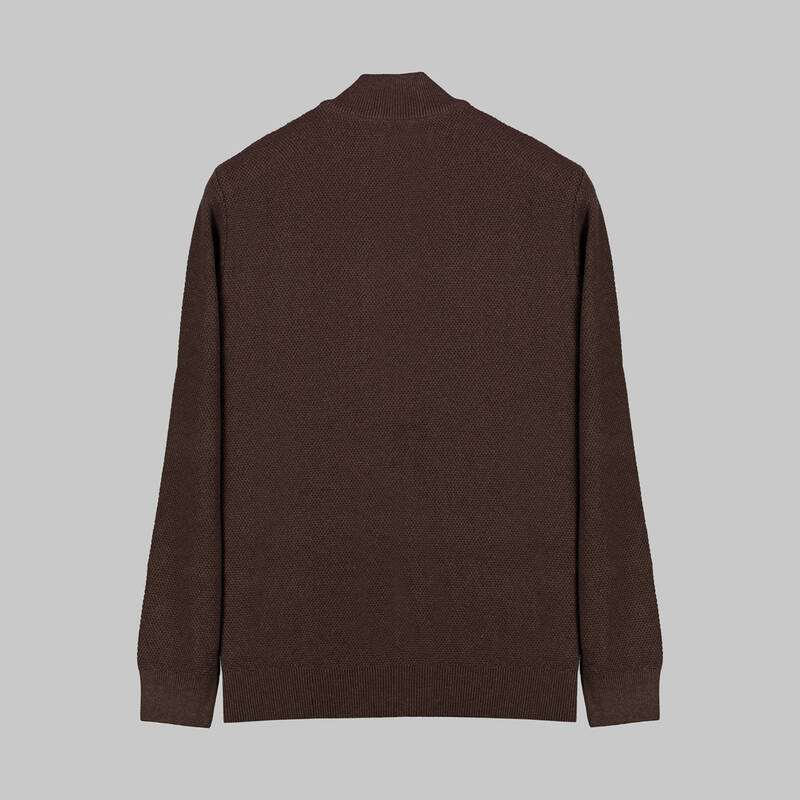 FERMUARLI TRİKO SİYAH HIRKA