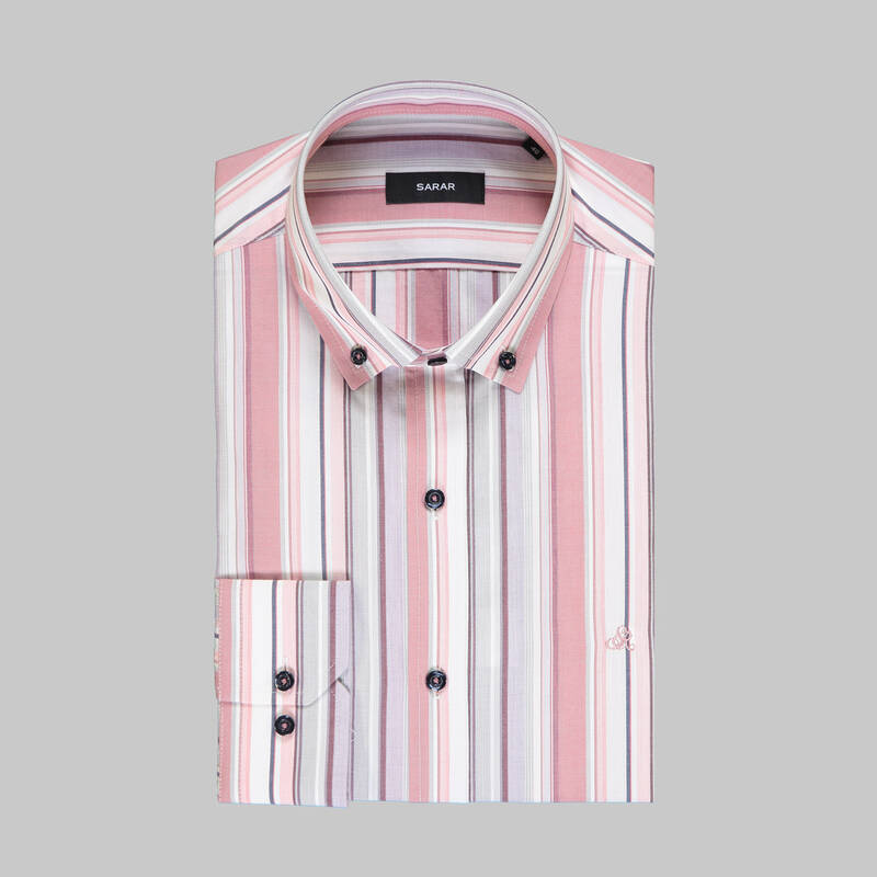 ELETA SLIMEO ERKEK MAVİ GÖMLEK