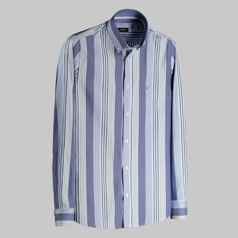 ELETA MAVİ SLİM GÖMLEK