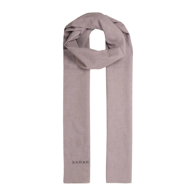 SİYAH PAMUK KETEN ŞAL