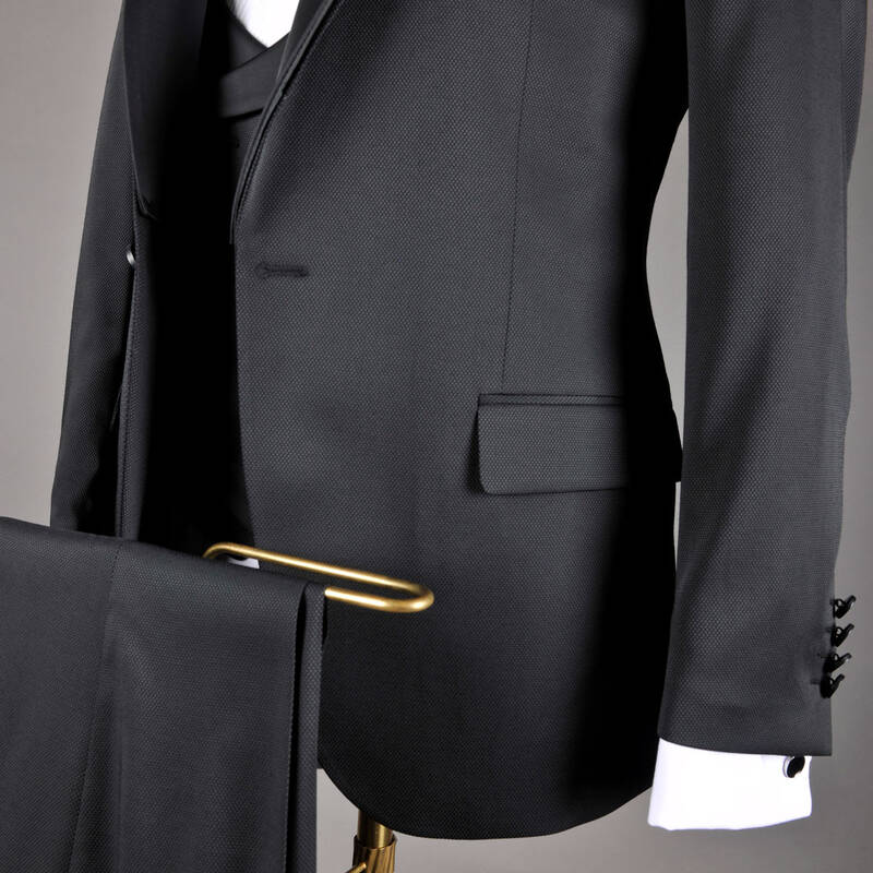 HAPPY NIGHT CARLO SİYAH SMOKİN YELEK PAPYON TAKIM