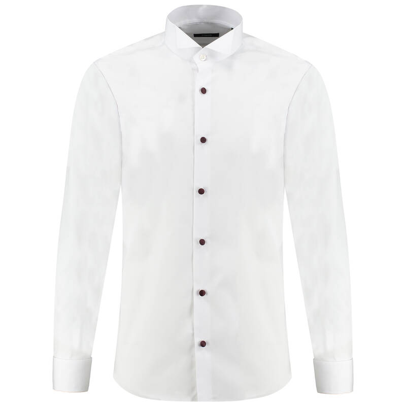 NOBILE BEYAZ SLIM SMOKİN GÖMLEK