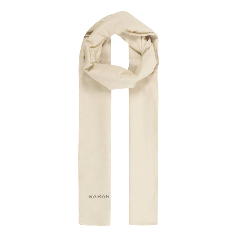 SİYAH PAMUK KETEN ŞAL