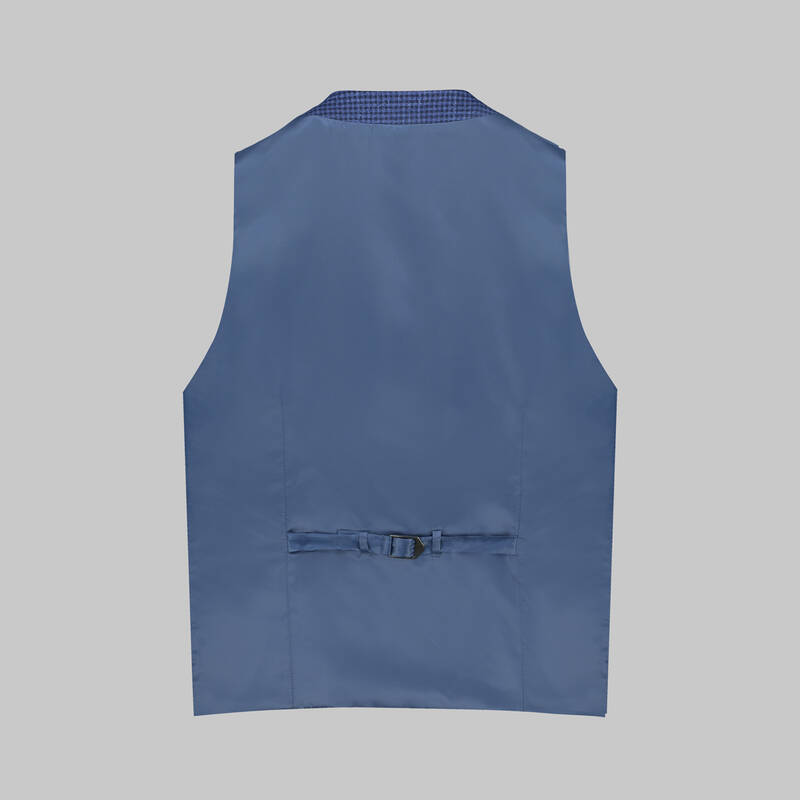 TEDRICK NASA RESTA AÇIK LACİVERT YELEKLİ TAKIM