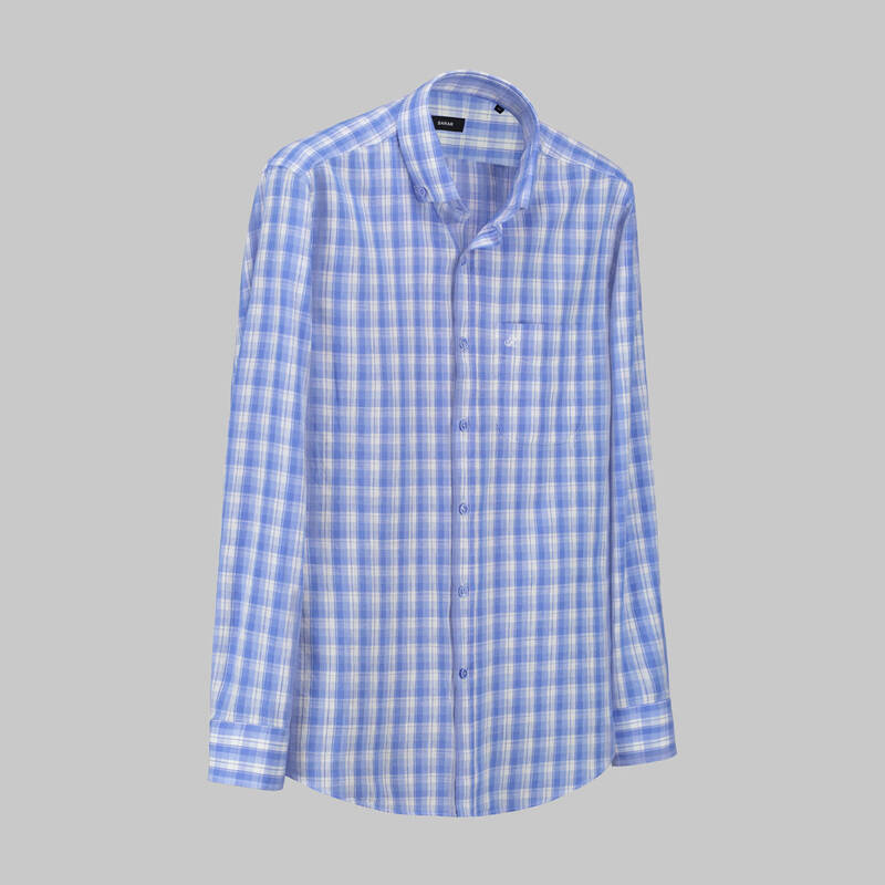 ELETA SELECTION UZUN KOL KOYU MAVİ GÖMLEK