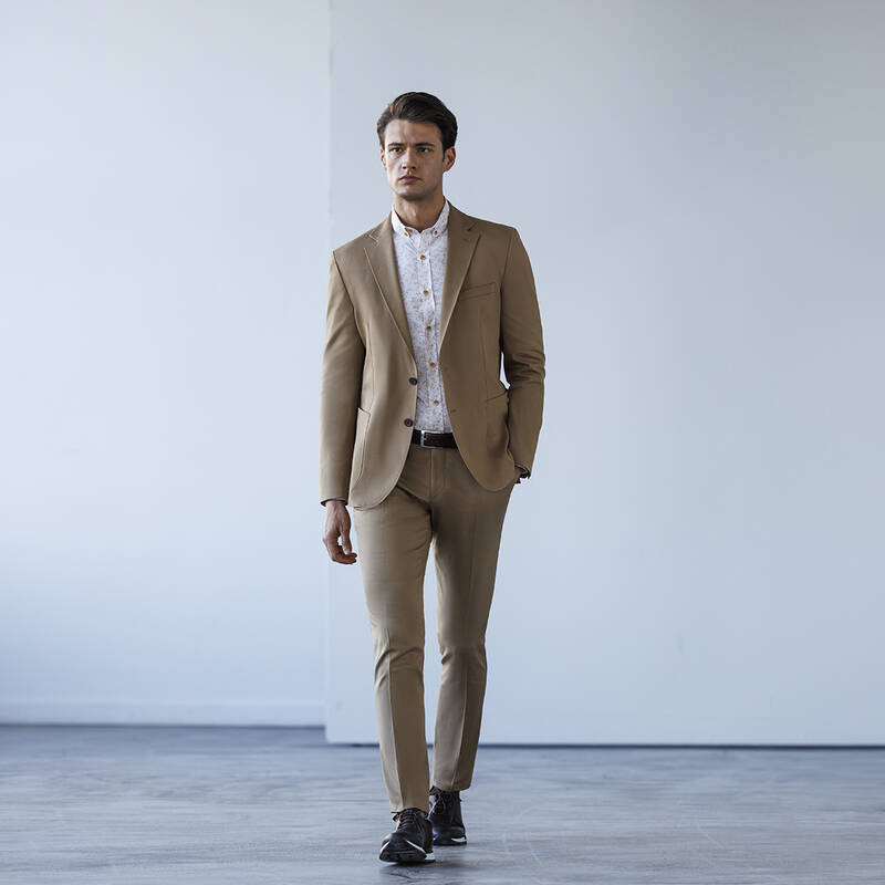 MATTEO AÇIK KAHVERENGİ CEKET