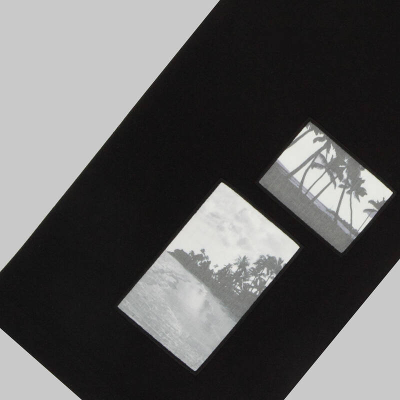 POLO YAKA BASKILI BEYAZ T-SHIRT