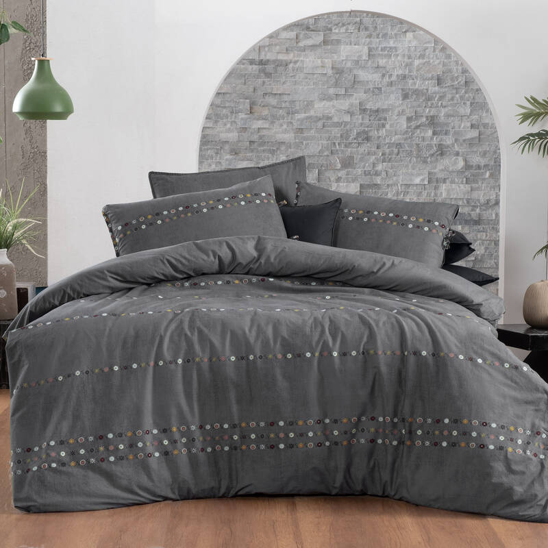 TANYA FANCY POPLIN KING SIZE NEVRESİM TAKIMI