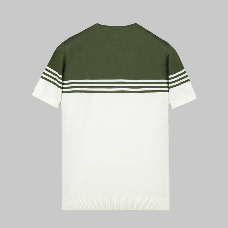 YEŞİL KISA KOL TRİKO