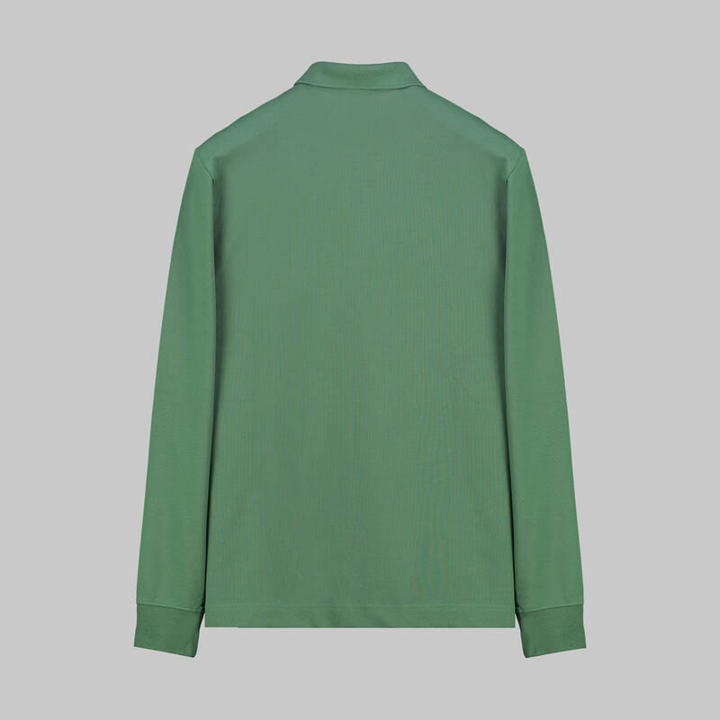 POLO YAKA UZUN KOL YEŞİL TİŞÖRT