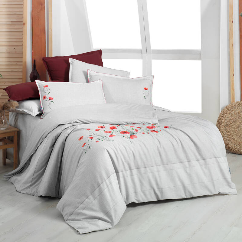 SERRA FANCY POPLIN KING SIZE NEVRESİM TAKIMI