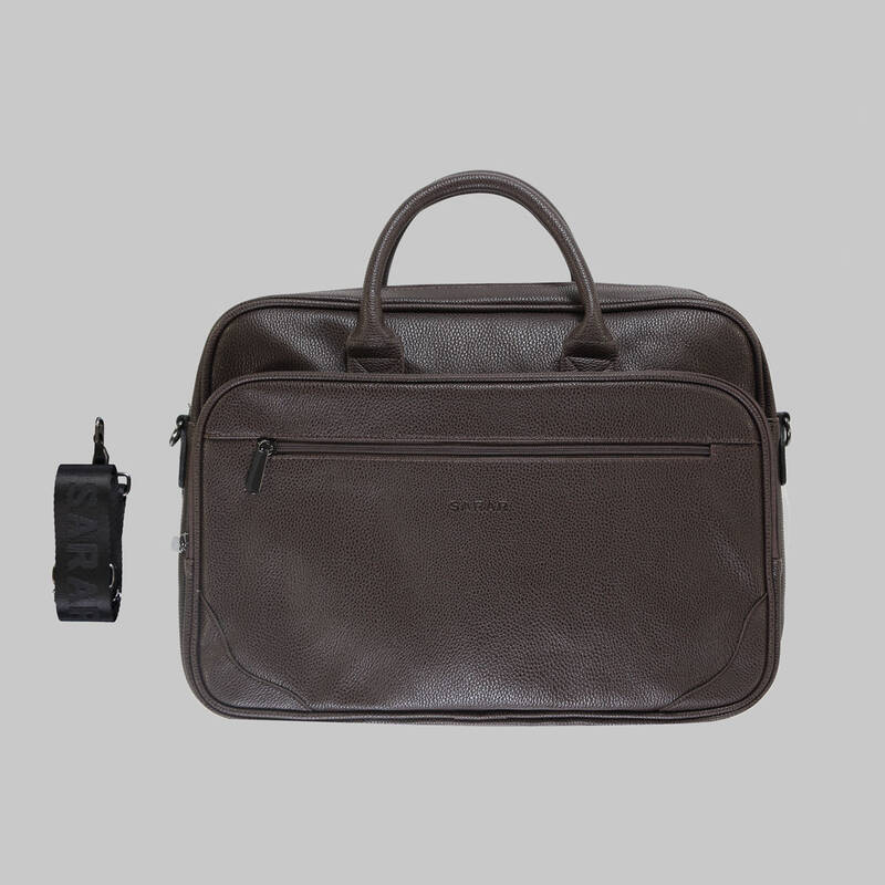 LACİVERT ASKILI EVRAK ÇANTASI